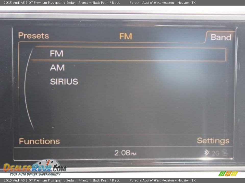 2015 Audi A6 3.0T Premium Plus quattro Sedan Phantom Black Pearl / Black Photo #22