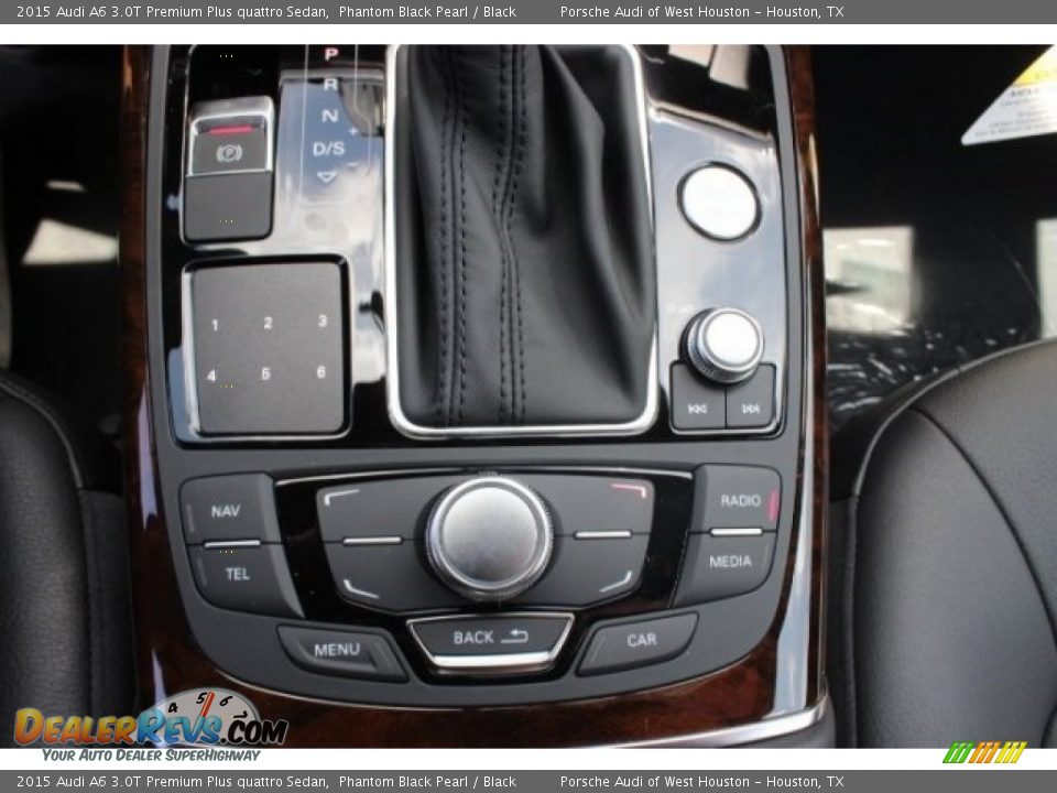 2015 Audi A6 3.0T Premium Plus quattro Sedan Phantom Black Pearl / Black Photo #24