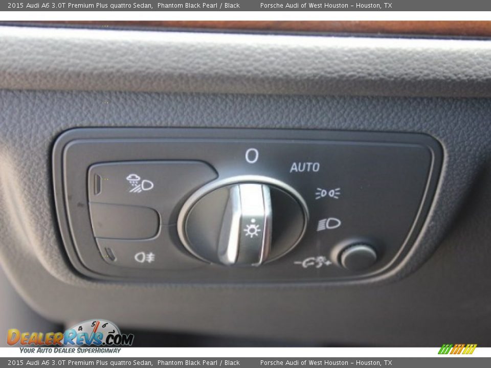 2015 Audi A6 3.0T Premium Plus quattro Sedan Phantom Black Pearl / Black Photo #27