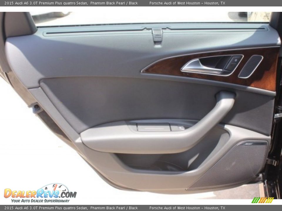 2015 Audi A6 3.0T Premium Plus quattro Sedan Phantom Black Pearl / Black Photo #28