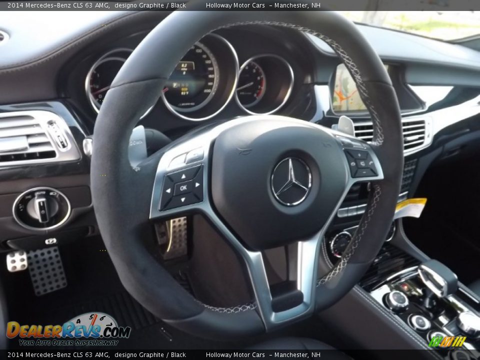 2014 Mercedes-Benz CLS 63 AMG designo Graphite / Black Photo #14