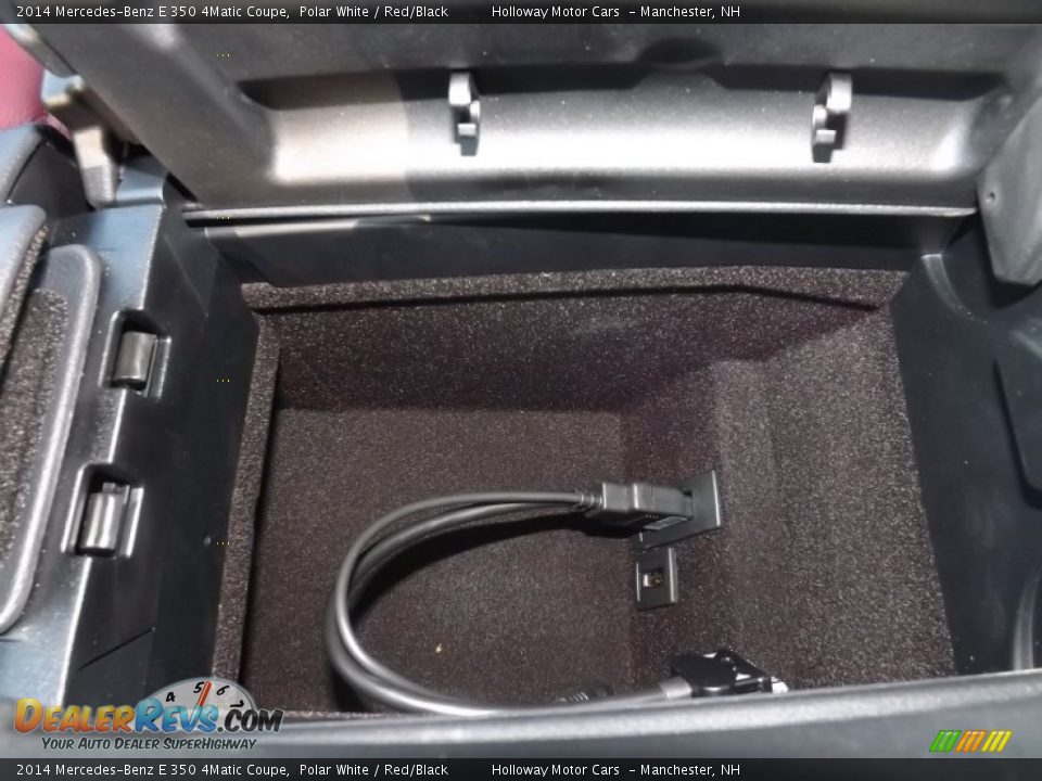 2014 Mercedes-Benz E 350 4Matic Coupe Polar White / Red/Black Photo #12