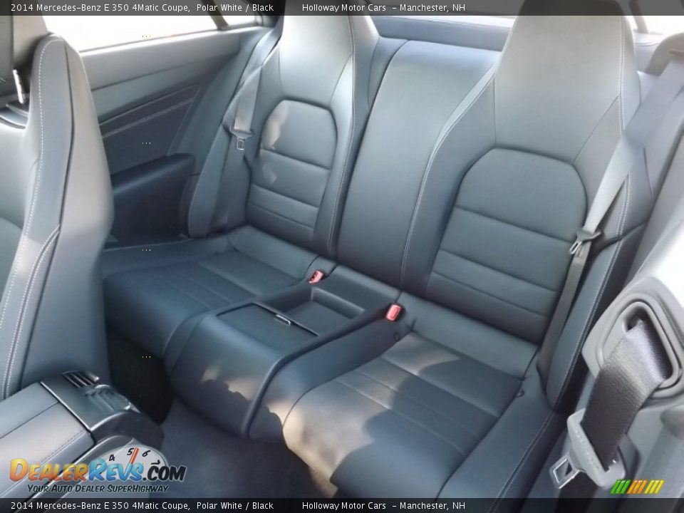 Rear Seat of 2014 Mercedes-Benz E 350 4Matic Coupe Photo #7