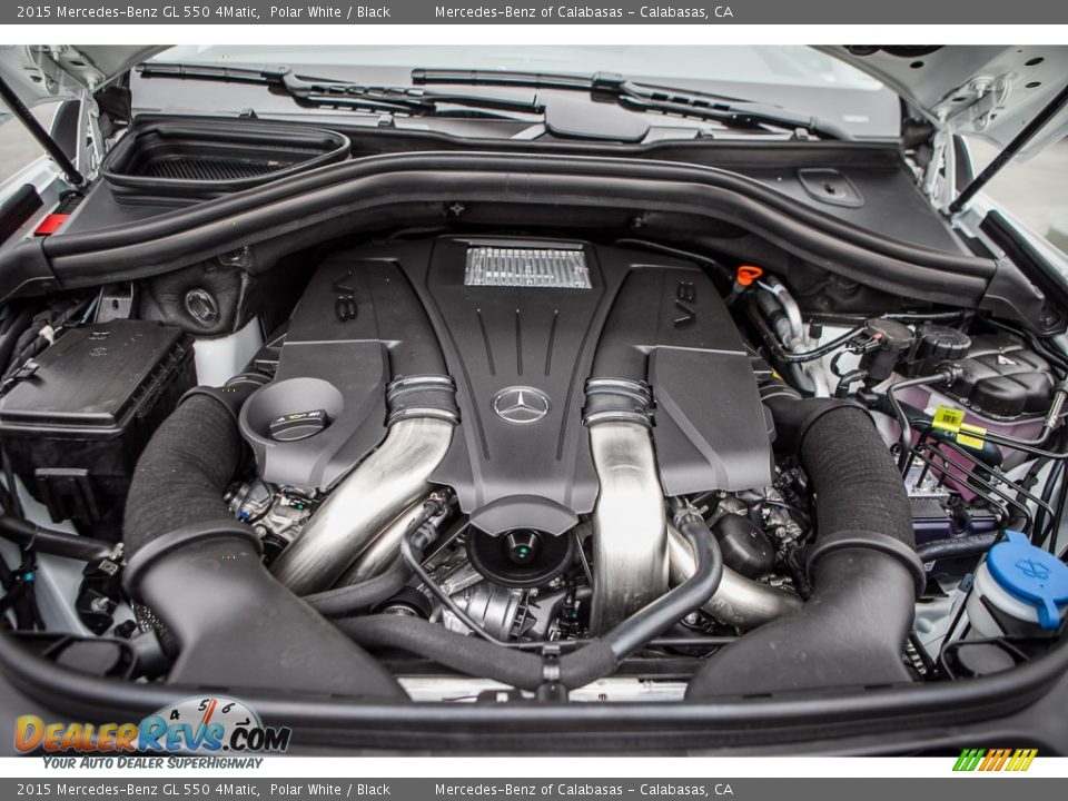 2015 Mercedes-Benz GL 550 4Matic 4.6 Liter DI biturbo DOHC 32-Valve VVT V8 Engine Photo #9