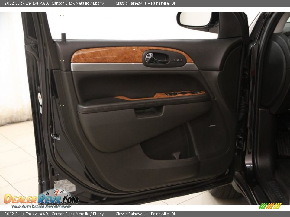 2012 Buick Enclave AWD Carbon Black Metallic / Ebony Photo #4