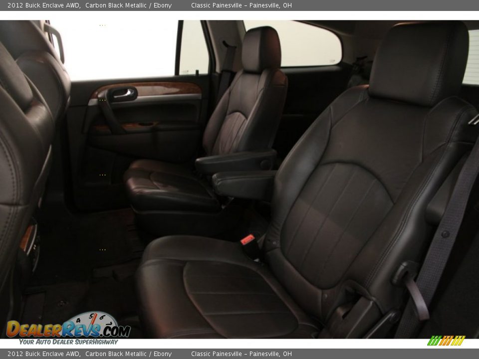 2012 Buick Enclave AWD Carbon Black Metallic / Ebony Photo #14