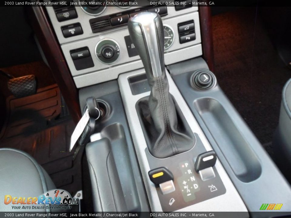 2003 Land Rover Range Rover HSE Java Black Metallic / Charcoal/Jet Black Photo #18