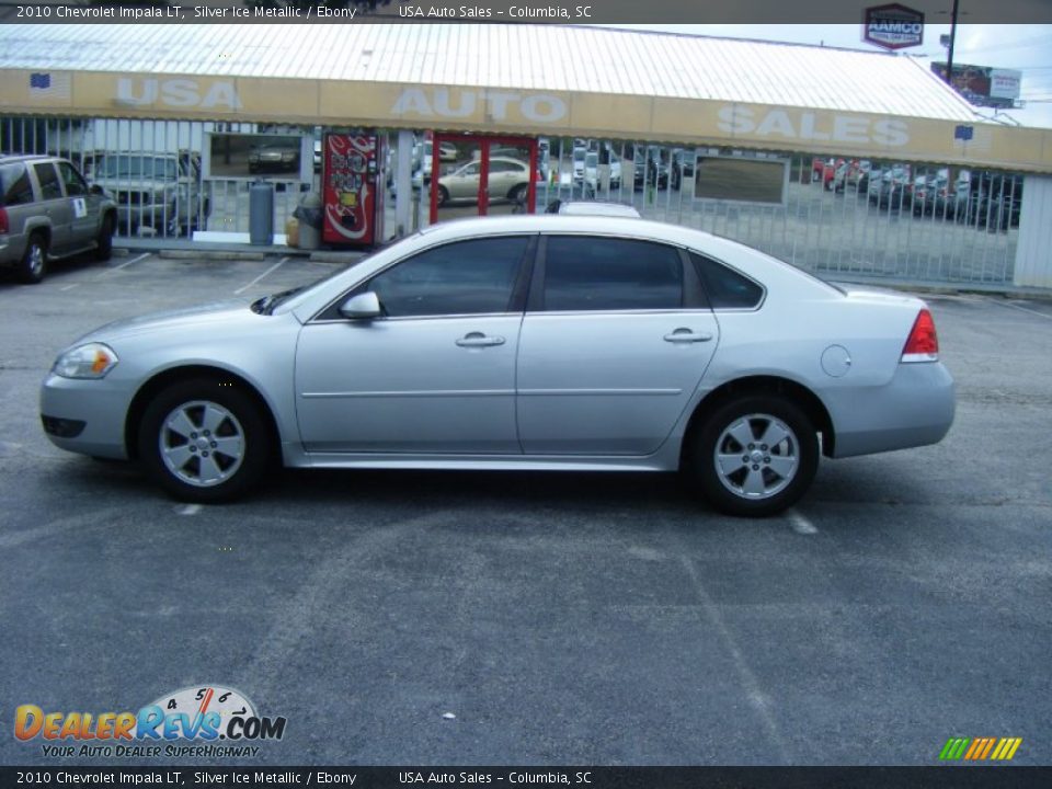 2010 Chevrolet Impala LT Silver Ice Metallic / Ebony Photo #2