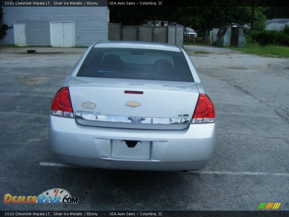 2010 Chevrolet Impala LT Silver Ice Metallic / Ebony Photo #3