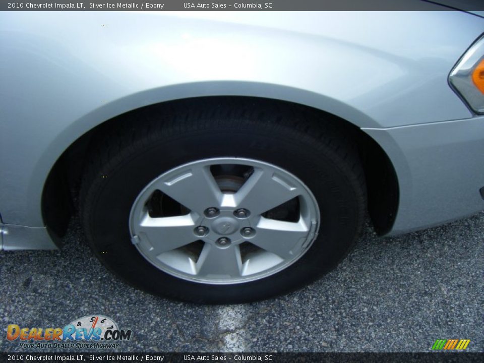 2010 Chevrolet Impala LT Silver Ice Metallic / Ebony Photo #5