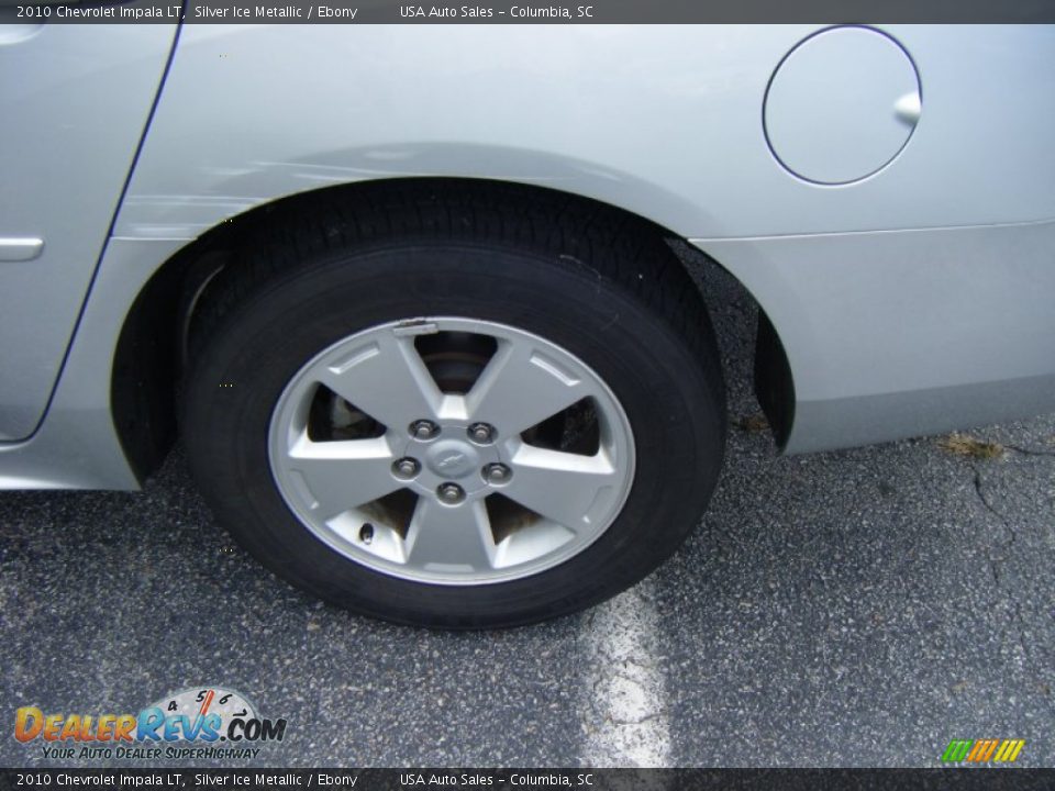 2010 Chevrolet Impala LT Silver Ice Metallic / Ebony Photo #7