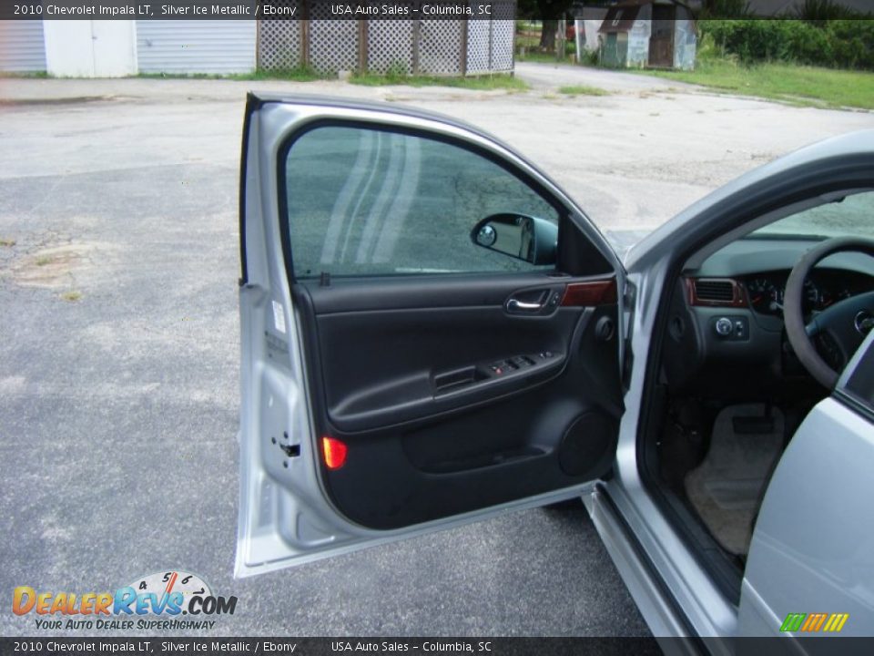 2010 Chevrolet Impala LT Silver Ice Metallic / Ebony Photo #9