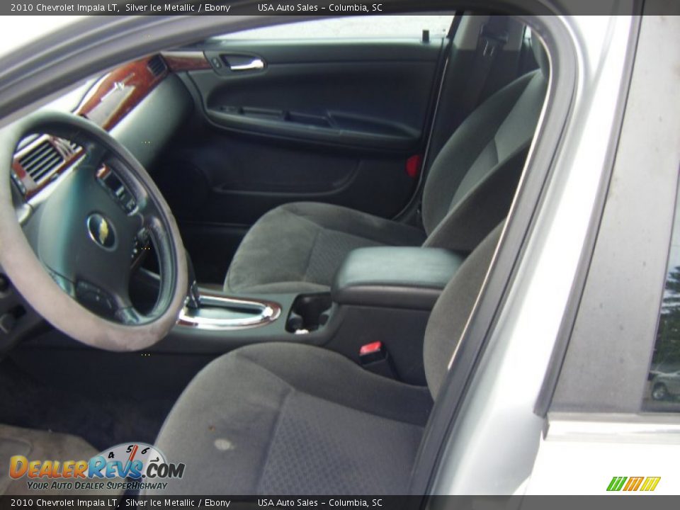 2010 Chevrolet Impala LT Silver Ice Metallic / Ebony Photo #10