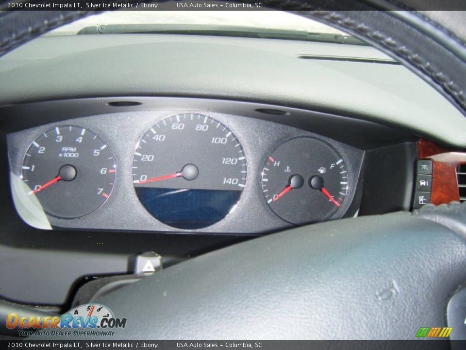 2010 Chevrolet Impala LT Silver Ice Metallic / Ebony Photo #12