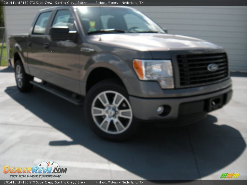 2014 Ford F150 STX SuperCrew Sterling Grey / Black Photo #1