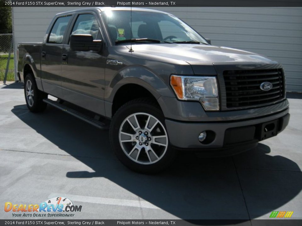 2014 Ford F150 STX SuperCrew Sterling Grey / Black Photo #2
