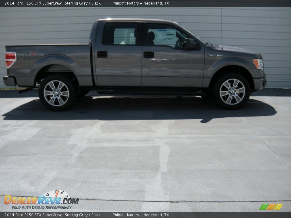 2014 Ford F150 STX SuperCrew Sterling Grey / Black Photo #3