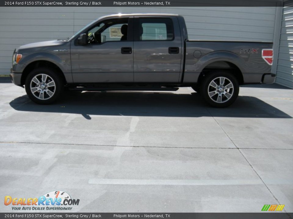 2014 Ford F150 STX SuperCrew Sterling Grey / Black Photo #6