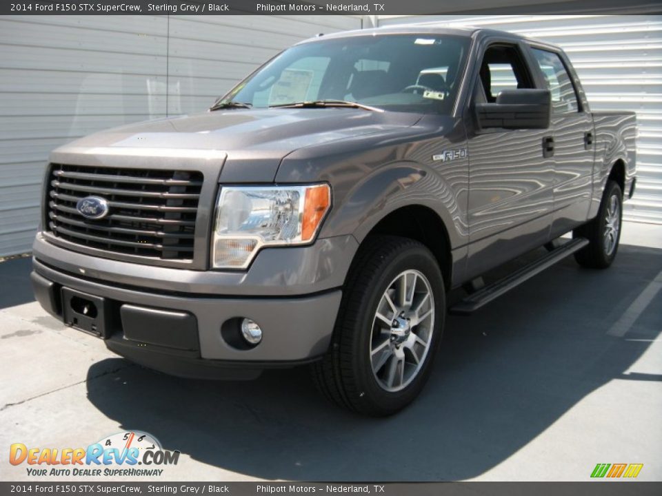 2014 Ford F150 STX SuperCrew Sterling Grey / Black Photo #7