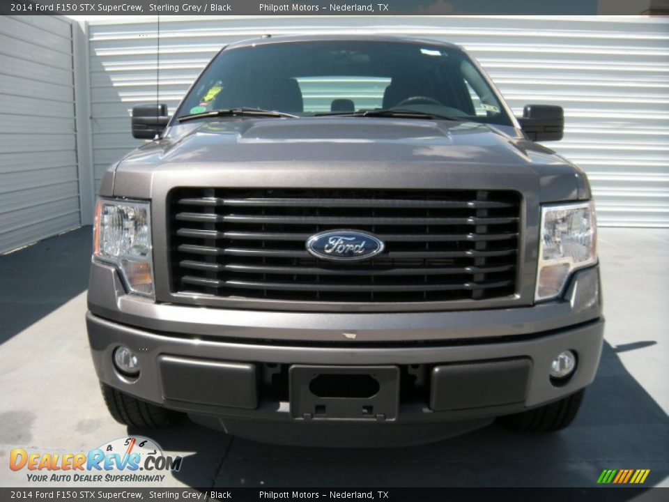 2014 Ford F150 STX SuperCrew Sterling Grey / Black Photo #8