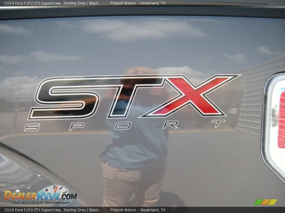 2014 Ford F150 STX SuperCrew Sterling Grey / Black Photo #16
