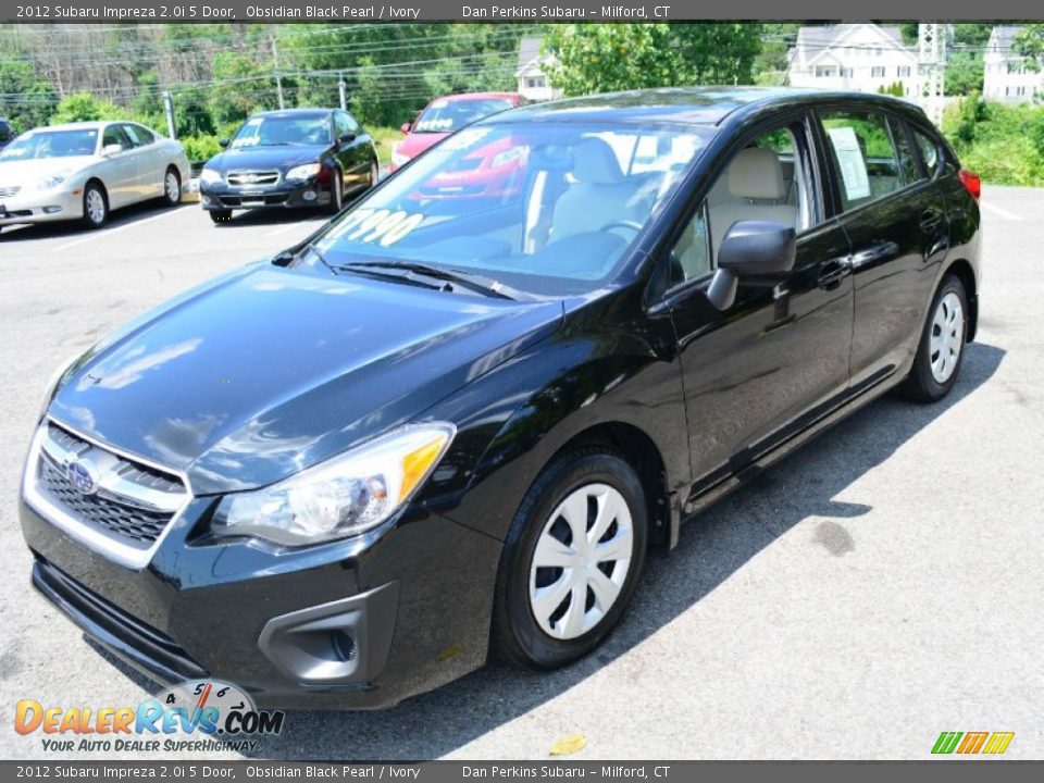 Front 3/4 View of 2012 Subaru Impreza 2.0i 5 Door Photo #3