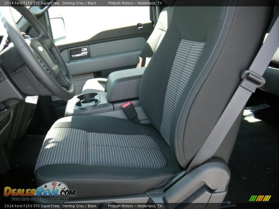 2014 Ford F150 STX SuperCrew Sterling Grey / Black Photo #25