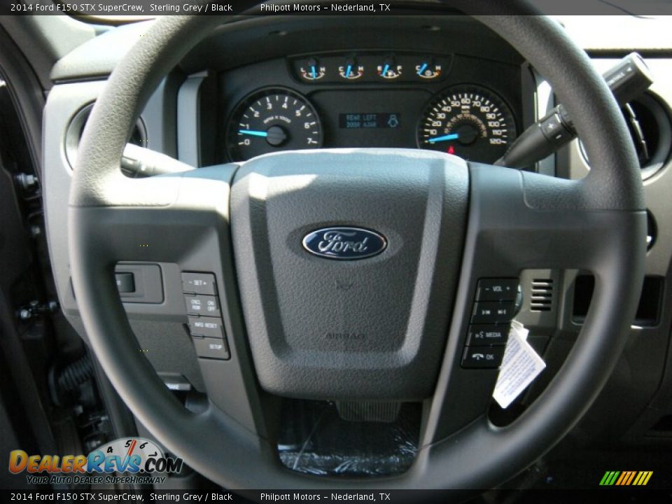 2014 Ford F150 STX SuperCrew Sterling Grey / Black Photo #31