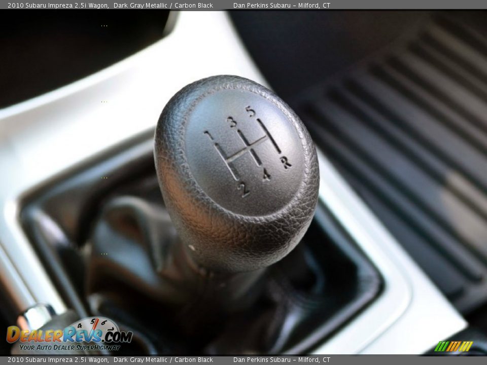 2010 Subaru Impreza 2.5i Wagon Dark Gray Metallic / Carbon Black Photo #12