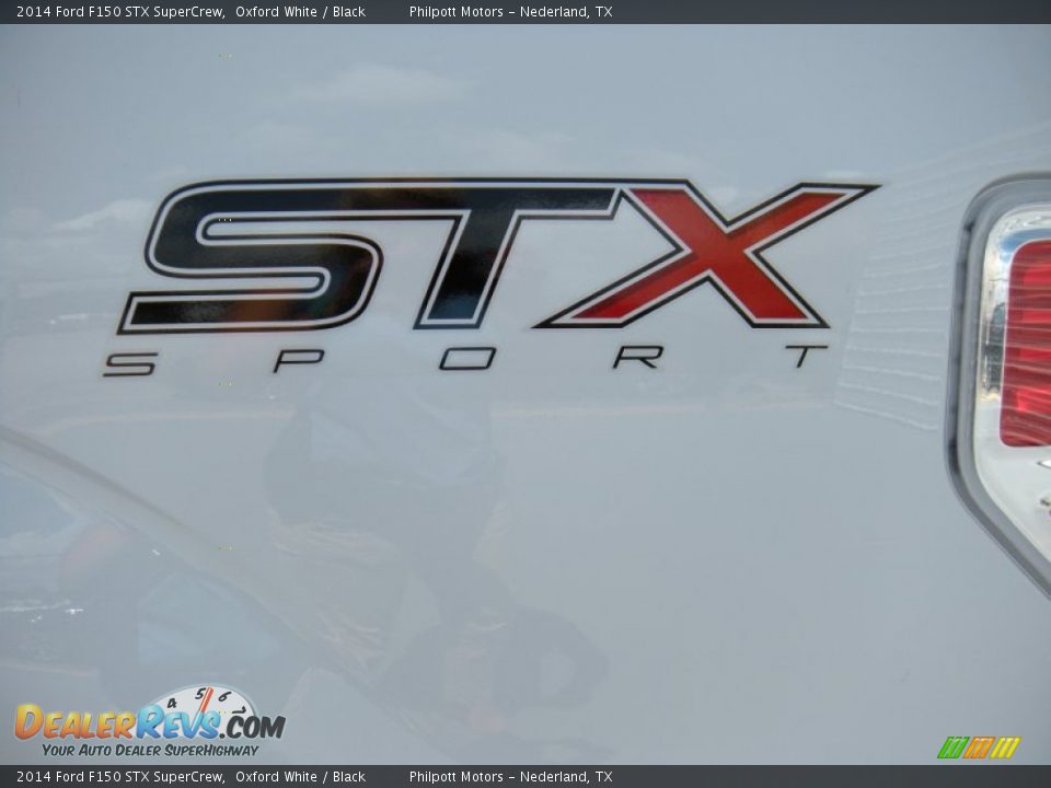 2014 Ford F150 STX SuperCrew Oxford White / Black Photo #16