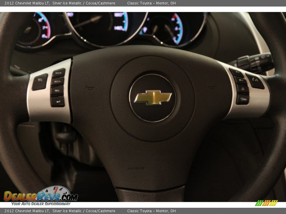 2012 Chevrolet Malibu LT Silver Ice Metallic / Cocoa/Cashmere Photo #6