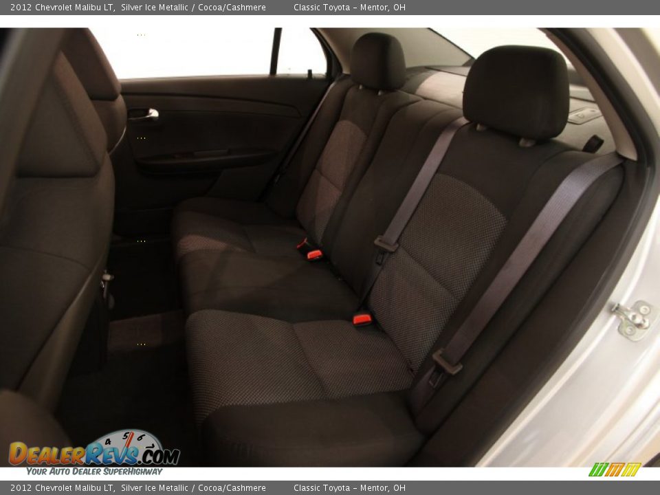 2012 Chevrolet Malibu LT Silver Ice Metallic / Cocoa/Cashmere Photo #14