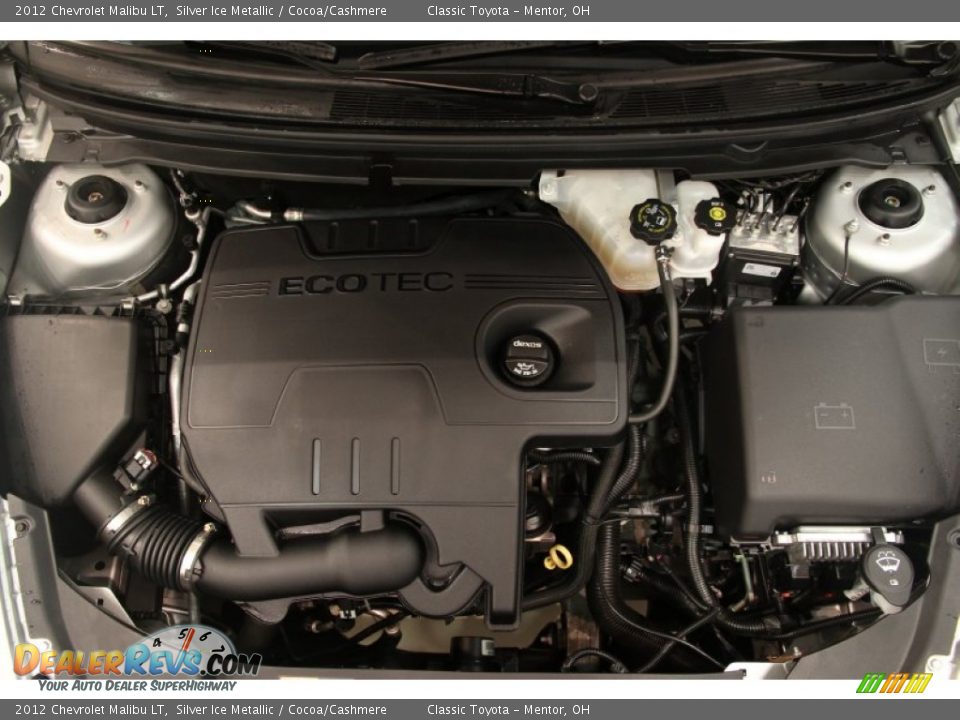 2012 Chevrolet Malibu LT Silver Ice Metallic / Cocoa/Cashmere Photo #16