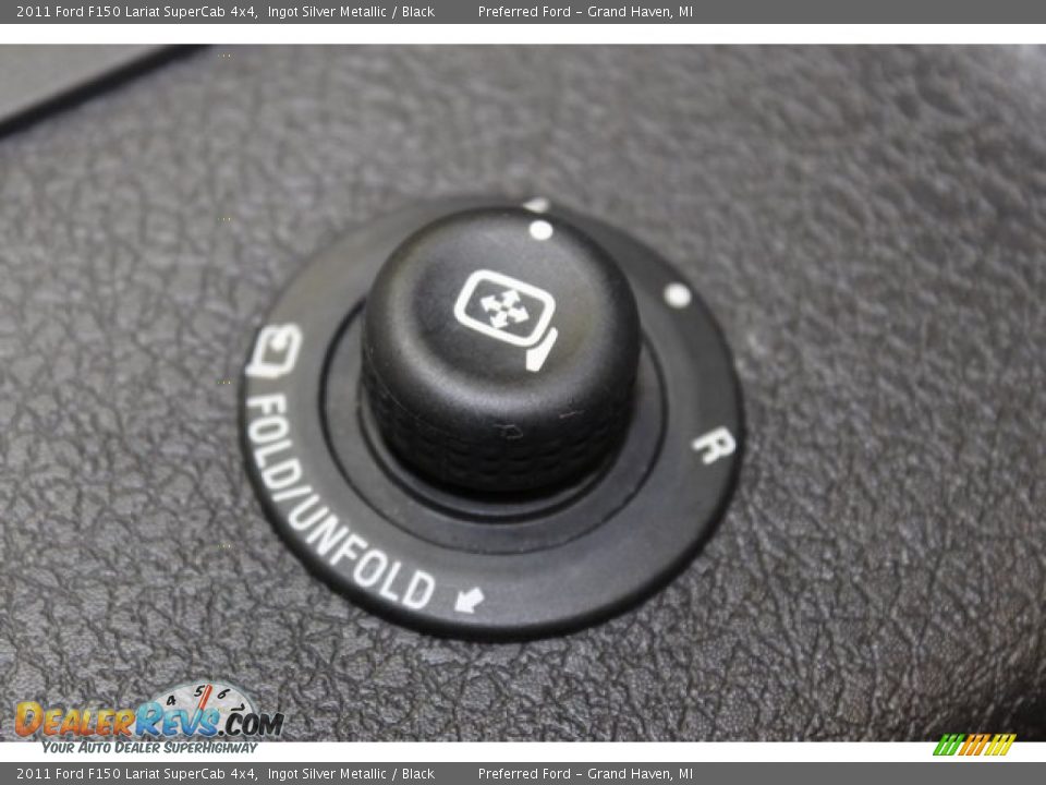 2011 Ford F150 Lariat SuperCab 4x4 Ingot Silver Metallic / Black Photo #34