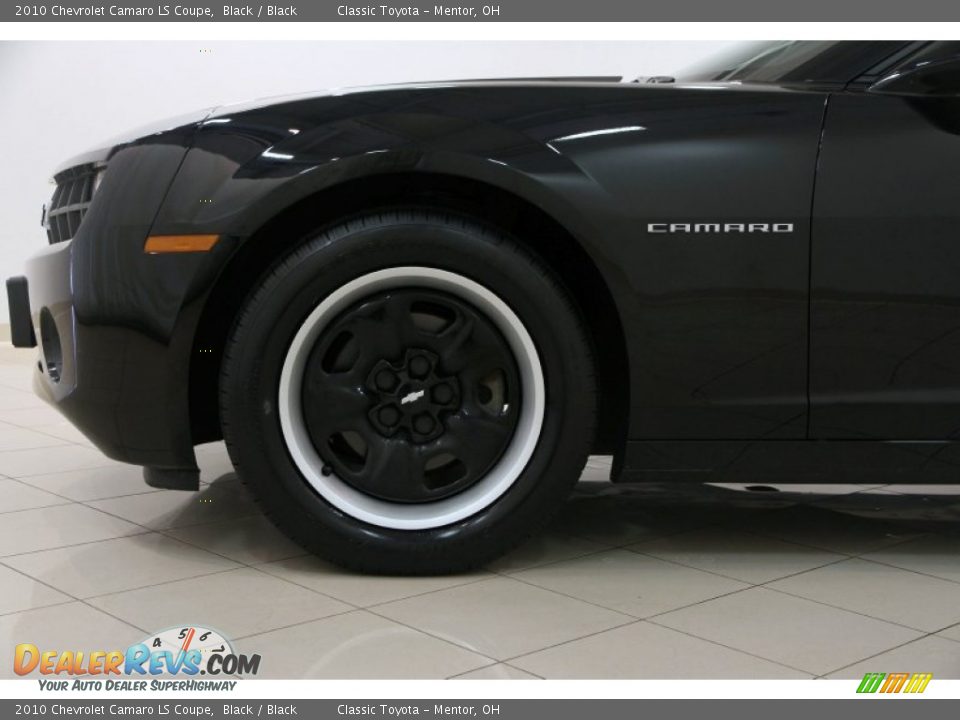 2010 Chevrolet Camaro LS Coupe Black / Black Photo #21