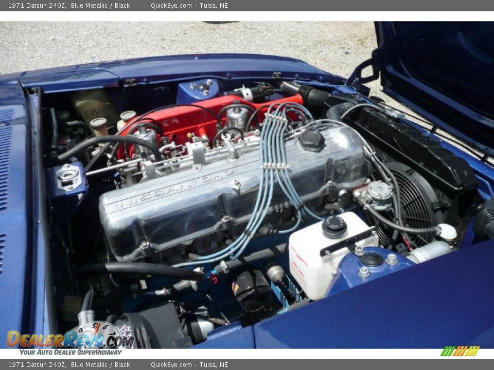 1971 Datsun 240Z  2.4 Liter SOHC 12-Valve L24 Inline 6 Cylinder Engine Photo #14