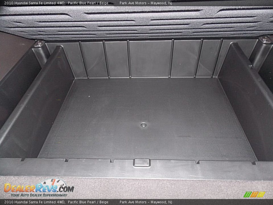2010 Hyundai Santa Fe Limited 4WD Pacific Blue Pearl / Beige Photo #25
