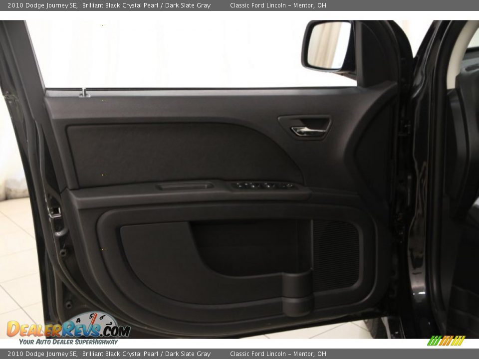 2010 Dodge Journey SE Brilliant Black Crystal Pearl / Dark Slate Gray Photo #4