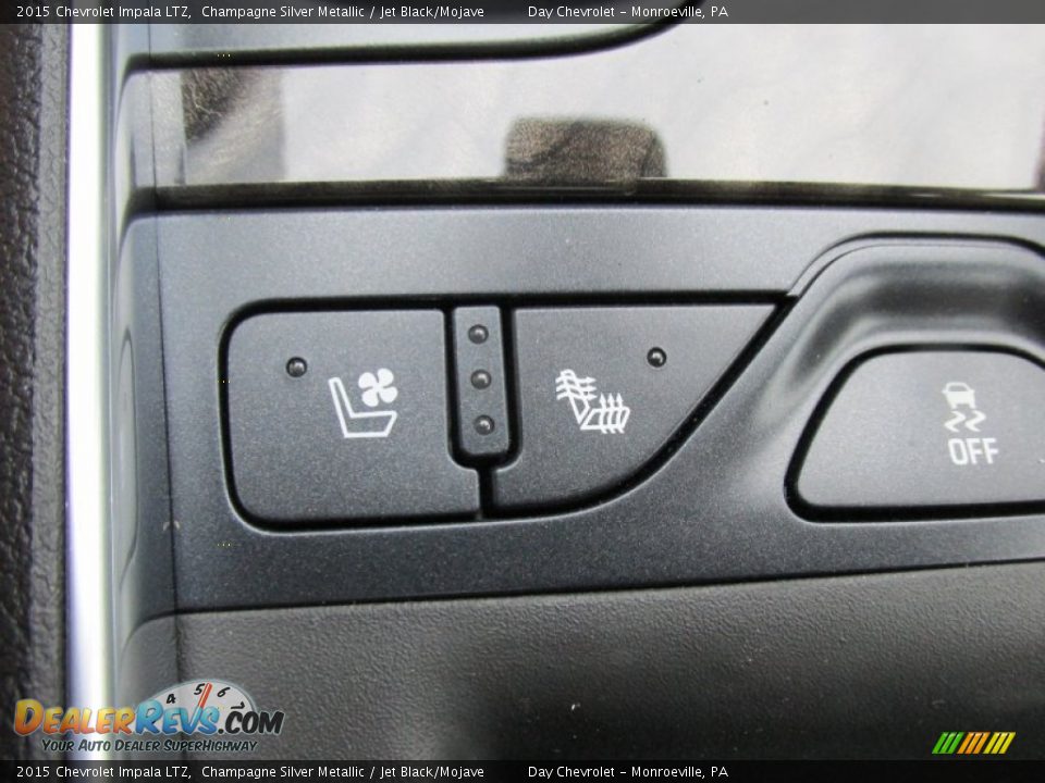 2015 Chevrolet Impala LTZ Champagne Silver Metallic / Jet Black/Mojave Photo #14