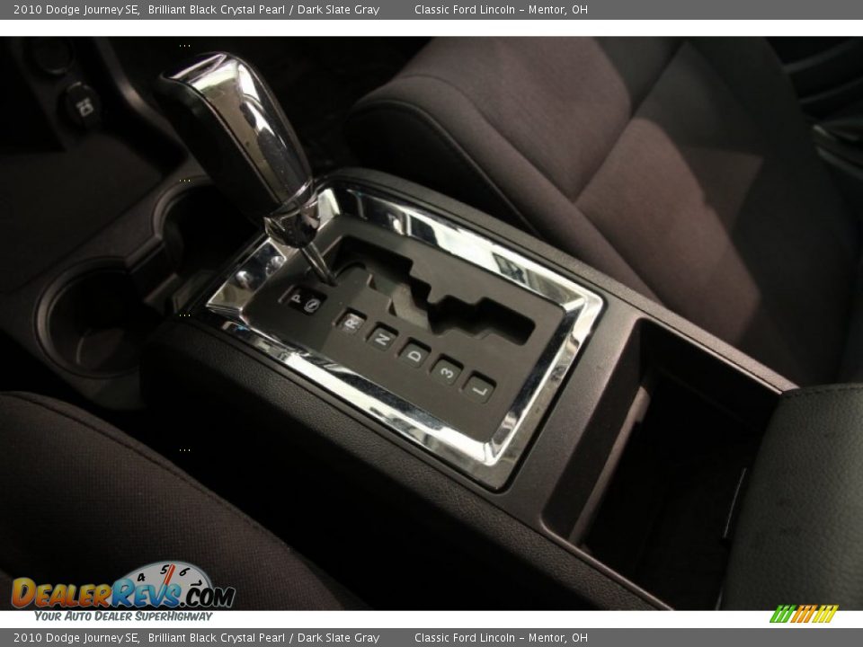 2010 Dodge Journey SE Brilliant Black Crystal Pearl / Dark Slate Gray Photo #9