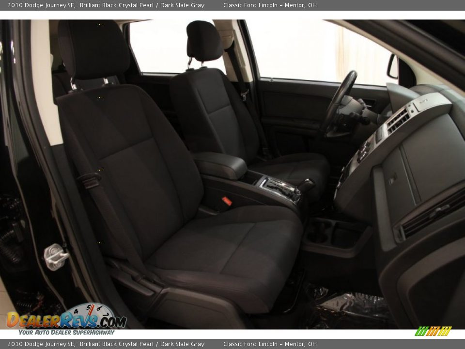 2010 Dodge Journey SE Brilliant Black Crystal Pearl / Dark Slate Gray Photo #11