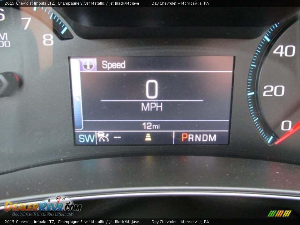 2015 Chevrolet Impala LTZ Champagne Silver Metallic / Jet Black/Mojave Photo #20