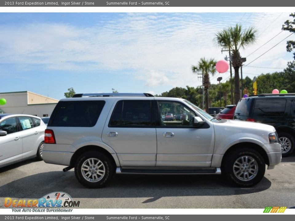 2013 Ford Expedition Limited Ingot Silver / Stone Photo #2
