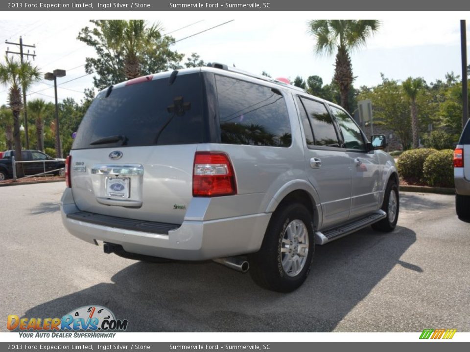 2013 Ford Expedition Limited Ingot Silver / Stone Photo #3