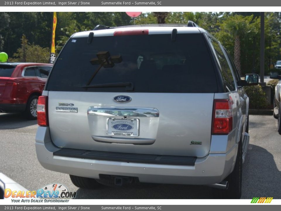 2013 Ford Expedition Limited Ingot Silver / Stone Photo #4