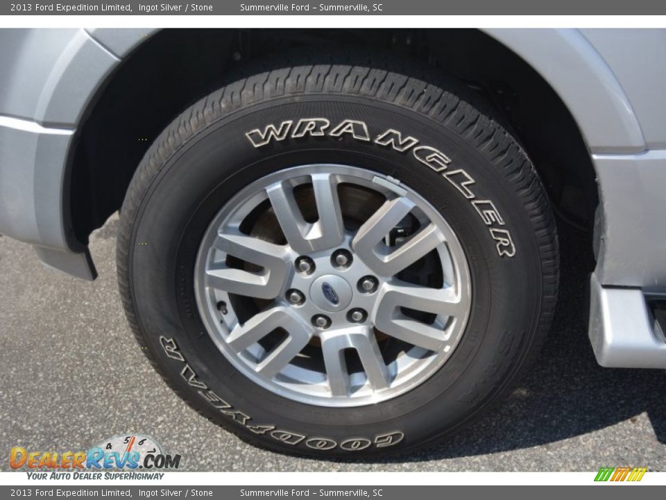 2013 Ford Expedition Limited Ingot Silver / Stone Photo #9
