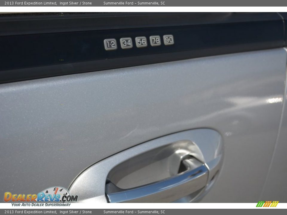 2013 Ford Expedition Limited Ingot Silver / Stone Photo #10