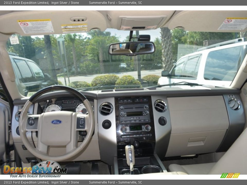 2013 Ford Expedition Limited Ingot Silver / Stone Photo #11