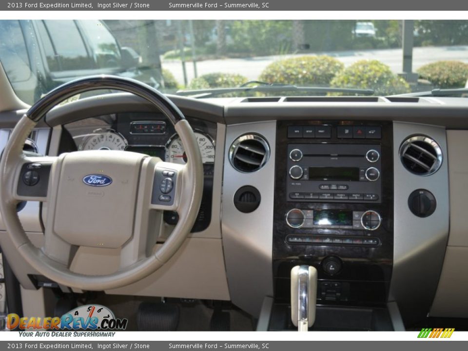 2013 Ford Expedition Limited Ingot Silver / Stone Photo #12