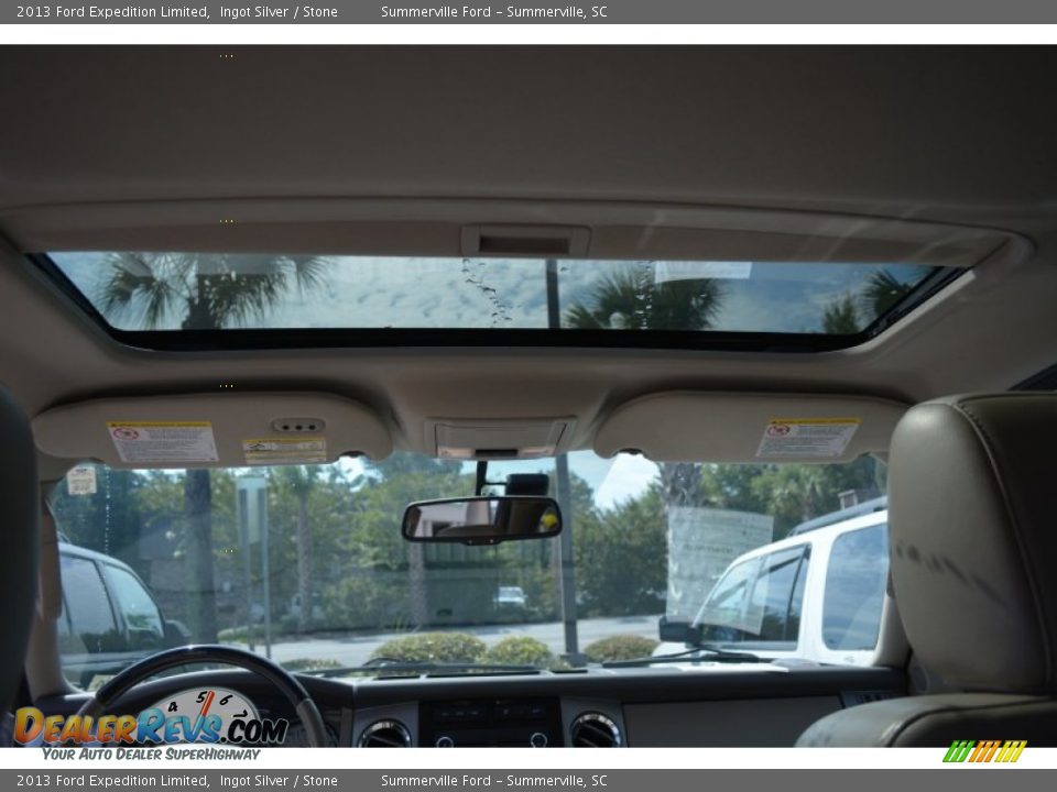 2013 Ford Expedition Limited Ingot Silver / Stone Photo #14